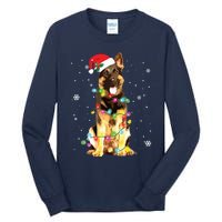 German Shepherd Dog Tree Christmas Sweater Xmas Dogs Gifts Tall Long Sleeve T-Shirt