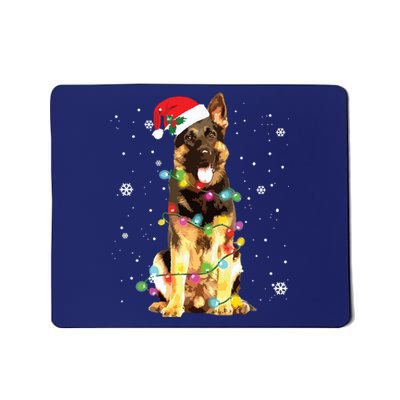 German Shepherd Dog Tree Christmas Sweater Xmas Dogs Gifts Mousepad