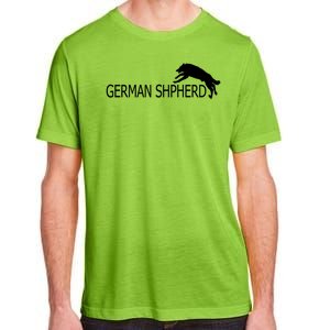 German Shepherd Dog Logo Adult ChromaSoft Performance T-Shirt