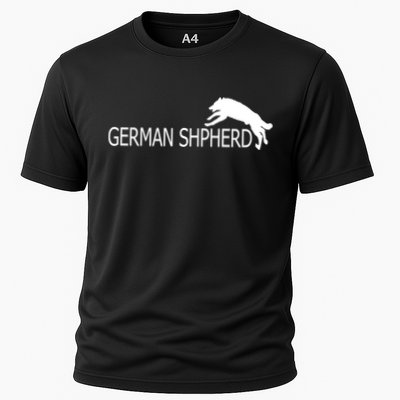 German Shepherd Dog Logo Performance Shirt