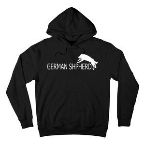 German Shepherd Dog Logo Hoodie