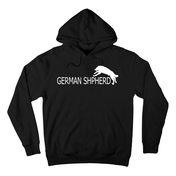 German Shepherd Dog Logo Hoodie