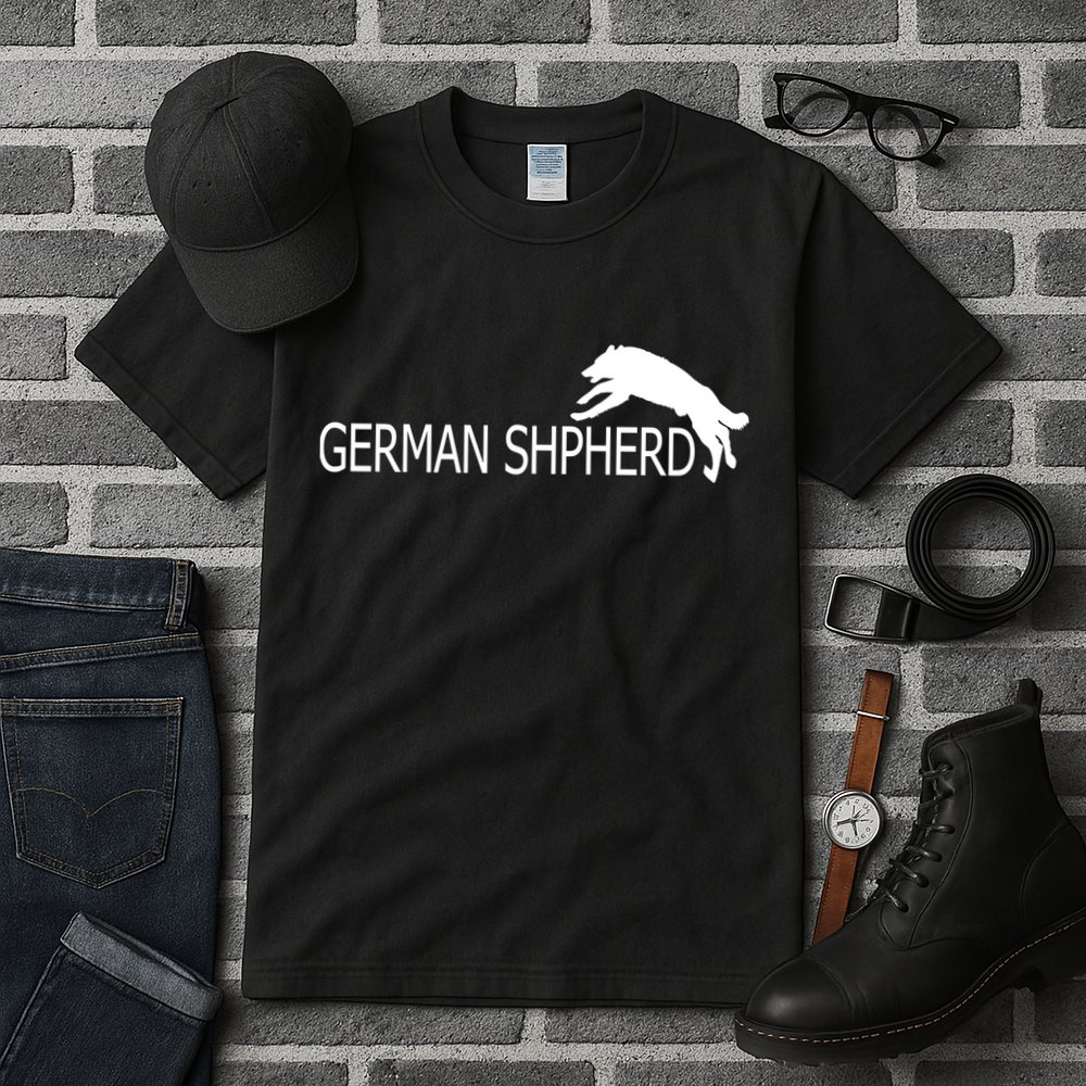 German Shepherd Dog Logo Tall T-Shirt
