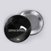 German Shepherd Dog Logo Button