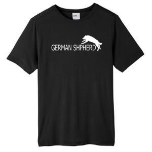 German Shepherd Dog Logo Tall Fusion ChromaSoft Performance T-Shirt