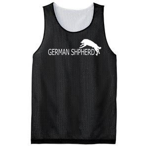 German Shepherd Dog Logo Mesh Reversible Basketball Jersey Tank