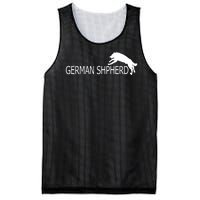 German Shepherd Dog Logo Mesh Reversible Basketball Jersey Tank