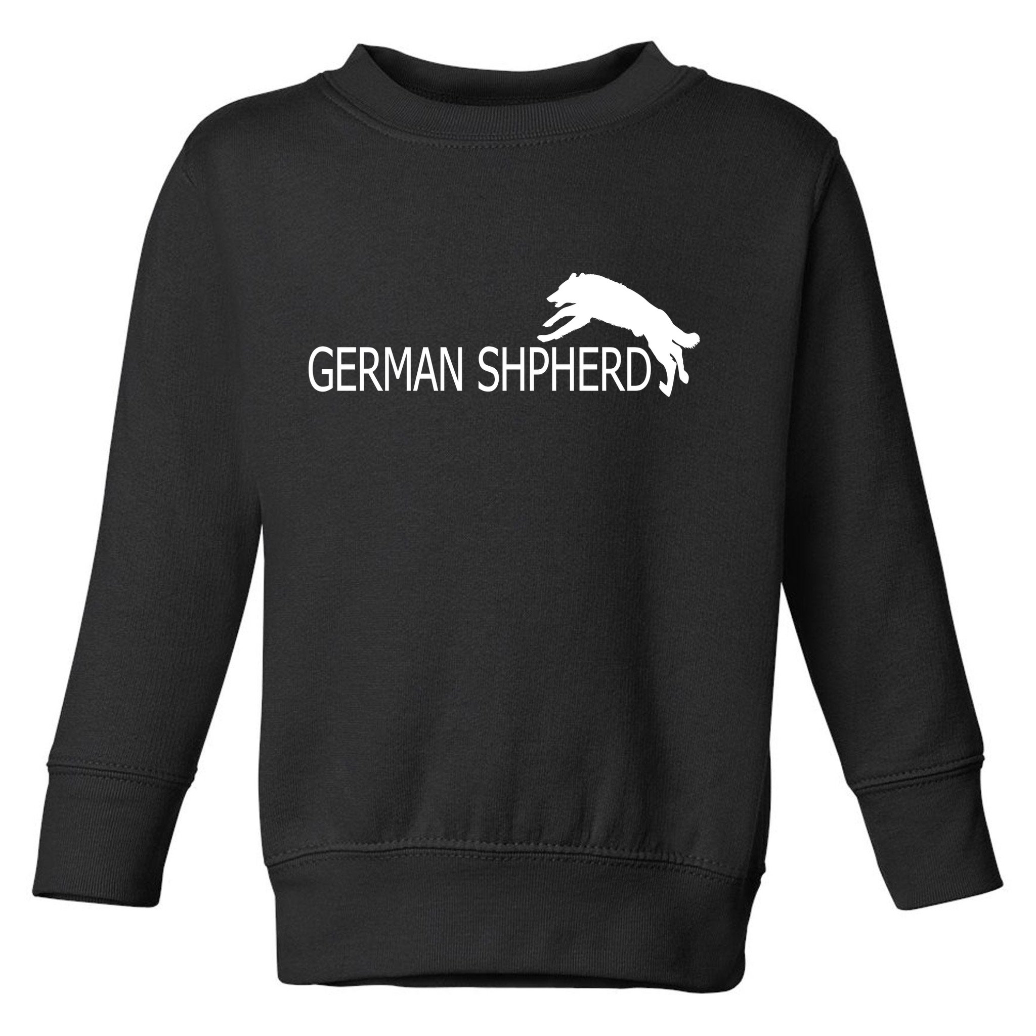 German Shepherd Dog Logo Toddler Sweatshirt