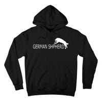 German Shepherd Dog Logo Tall Hoodie