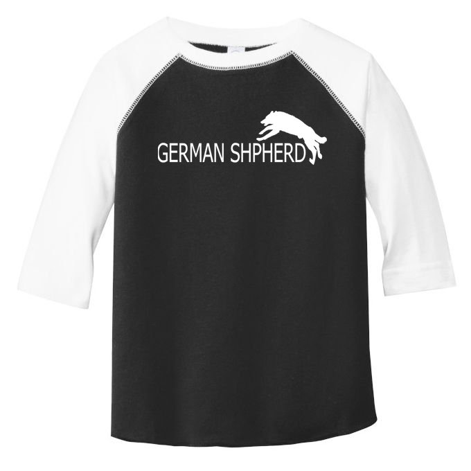 German Shepherd Dog Logo Toddler Fine Jersey T-Shirt