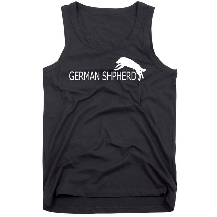 German Shepherd Dog Logo Tank Top