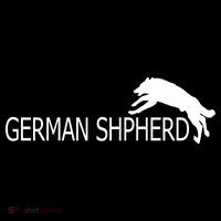 German Shepherd Dog Logo Kids T-Shirt