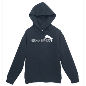 German Shepherd Dog Logo Urban Pullover Hoodie