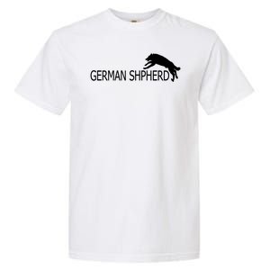 German Shepherd Dog Logo Garment-Dyed Heavyweight T-Shirt