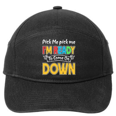 Game Show Enthusiast Ready for the Spotlight 7-Panel Snapback Hat