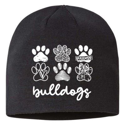 Go Sic Em Funny Bulldogs Lover Sustainable Beanie