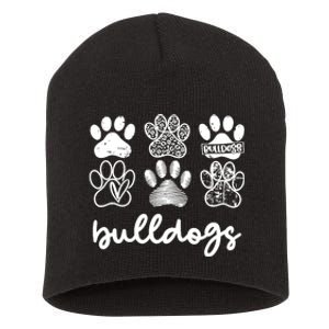 Go Sic Em Funny Bulldogs Lover Short Acrylic Beanie