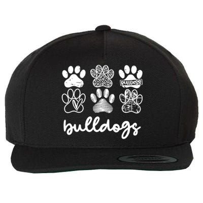 Go Sic Em Funny Bulldogs Lover Wool Snapback Cap