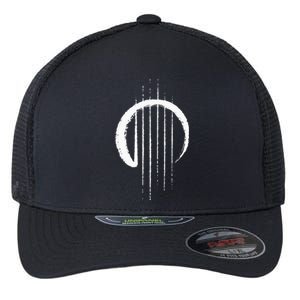 Guitar Strings Enso Japan Zen Circle Calligraphy Guitarist Flexfit Unipanel Trucker Cap