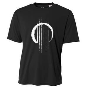 Guitar Strings Enso Japan Zen Circle Calligraphy Guitarist Cooling Performance Crew T-Shirt