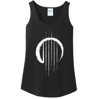 Guitar Strings Enso Japan Zen Circle Calligraphy Guitarist Ladies Essential Tank