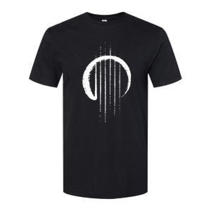 Guitar Strings Enso Japan Zen Circle Calligraphy Guitarist Softstyle CVC T-Shirt