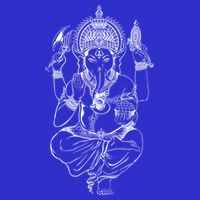 Ganesh Symbol Elephant God Yoga Meditation Gift 16 in Basic Backpack