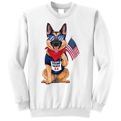 German Shepherd Even My Dog Wants Trump Vance 2024 Sweatshirt