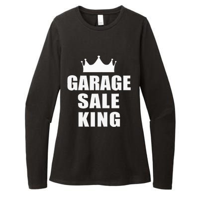 Garage Sale Funny Garage Sale King Yard Sale Womens CVC Long Sleeve Shirt