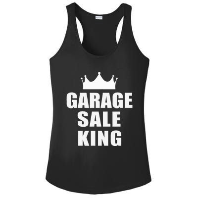 Garage Sale Funny Garage Sale King Yard Sale Ladies PosiCharge Competitor Racerback Tank