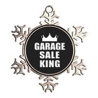 Garage Sale Funny Garage Sale King Yard Sale Metallic Star Ornament