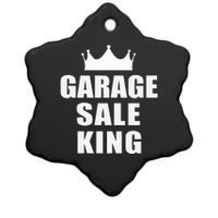 Garage Sale Funny Garage Sale King Yard Sale Ceramic Star Ornament