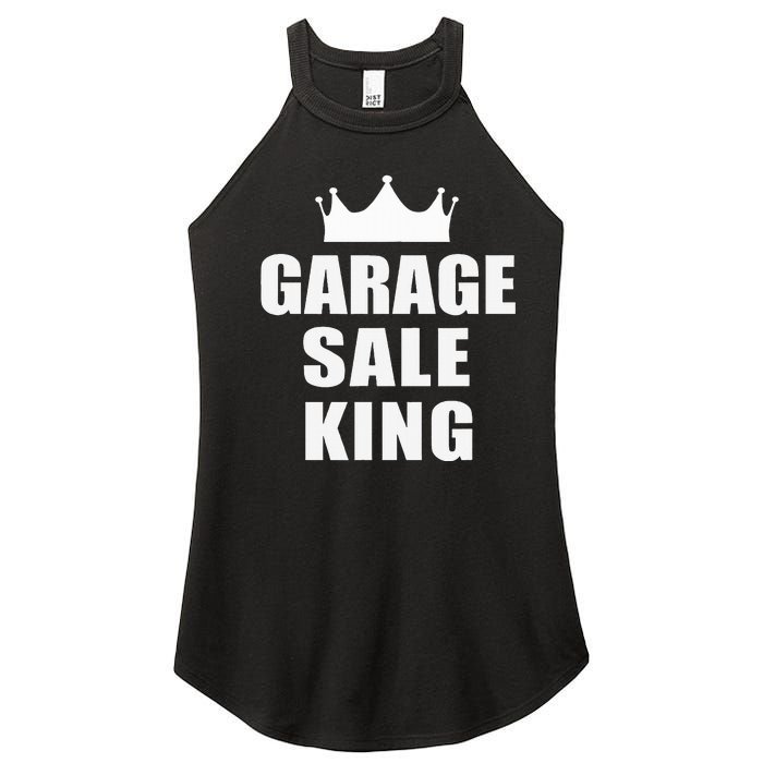 Garage Sale Funny Garage Sale King Yard Sale Women's Perfect Tri Rocker Tank