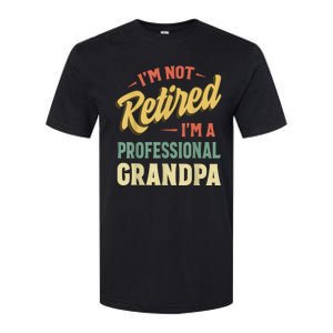 Grandpa Shirts For Funny Fathers Day Retired Grandpa Softstyle CVC T-Shirt