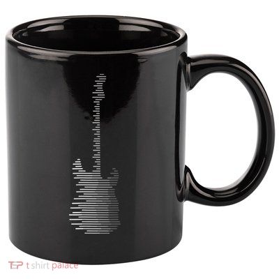 Guitar Shirts For Men Women Musician Guitarist Music Gift 11oz C Handle Ceramic Mug