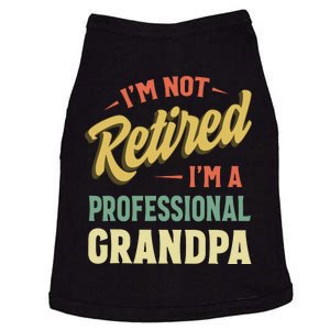 Grandpa Shirts For Men Funny Fathers Day Retired Grandpa Doggie Tank