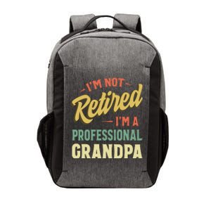 Grandpa Shirts For Men Funny Fathers Day Retired Grandpa Vector Backpack