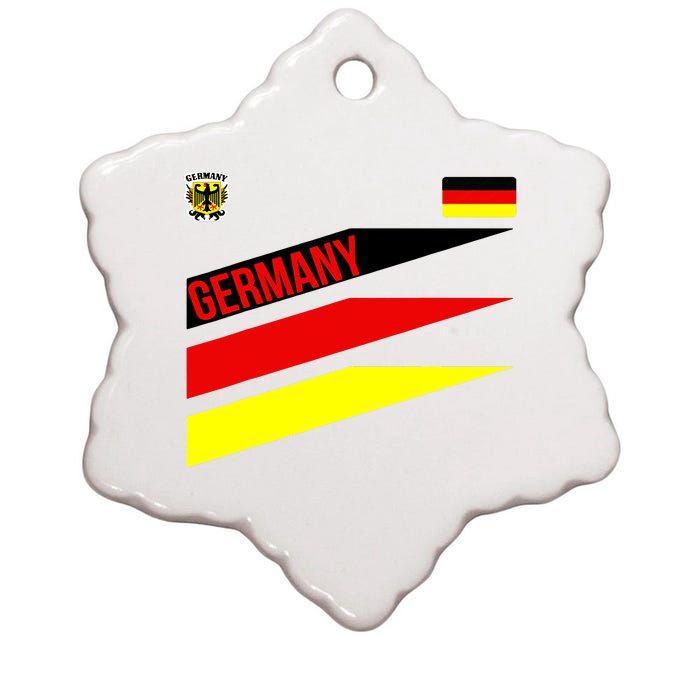 Germany Shirtjersey Flagsoccerfootball T Ceramic Star Ornament