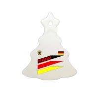 Germany Shirtjersey Flagsoccerfootball T Ceramic Tree Ornament