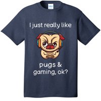 Gamer Shirts Funny Pug Lover Video Games Dog Pug Gaming T-Shirt