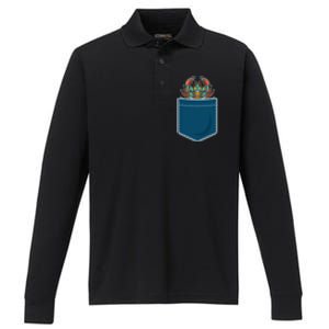 Great Scorpion For Scorpions Lover Great Gift Performance Long Sleeve Polo