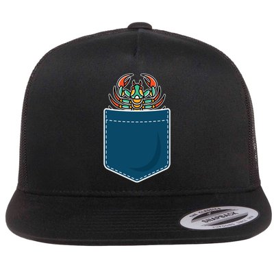 Great Scorpion For Scorpions Lover Great Gift Flatbill Hat