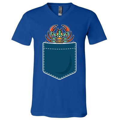 Great Scorpion For Scorpions Lover Great Gift V-Neck T-Shirt