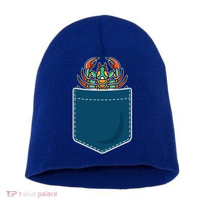 Great Scorpion For Scorpions Lover Great Gift Short Acrylic Beanie