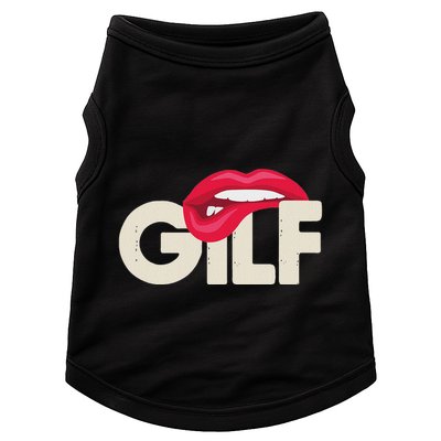 Gilf Sarcastic Funny Saying Grandmother Grandfather Doggie Tank