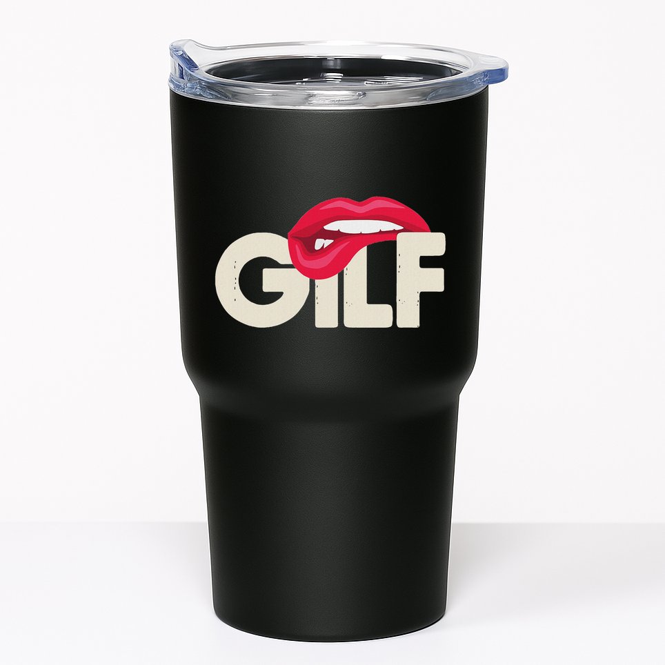 Gilf Sarcastic Funny Saying Grandmother Grandfather Tumbler