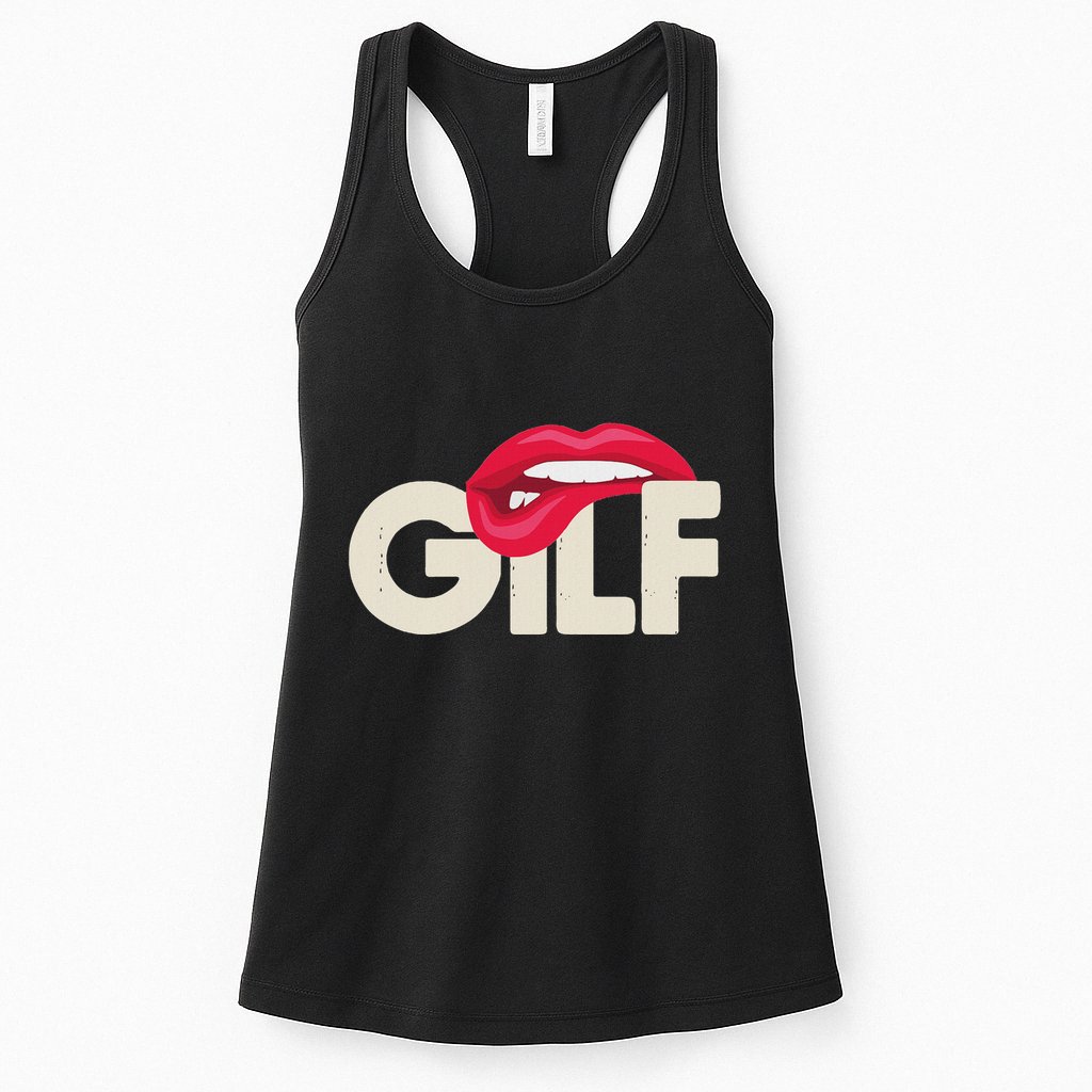 Gilf Sarcastic Funny Saying Grandmother Grandfather Womens Tank Top