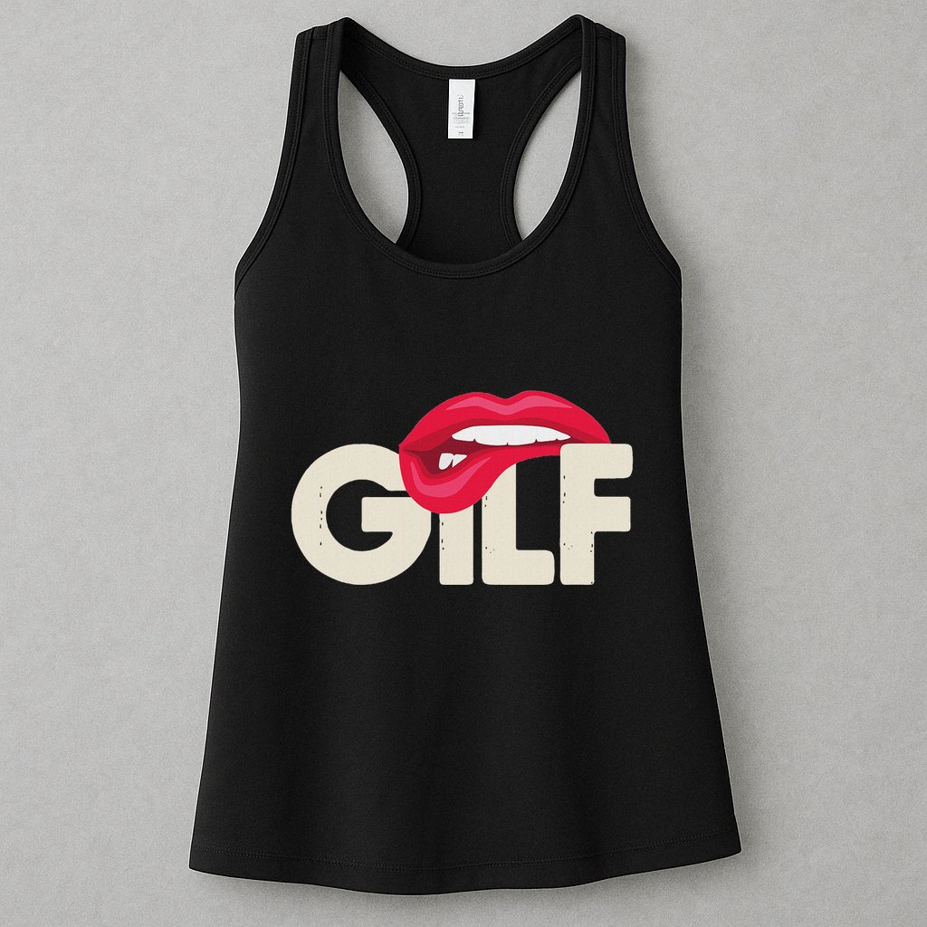 Gilf Sarcastic Funny Saying Grandmother Grandfather Womens Tank Top