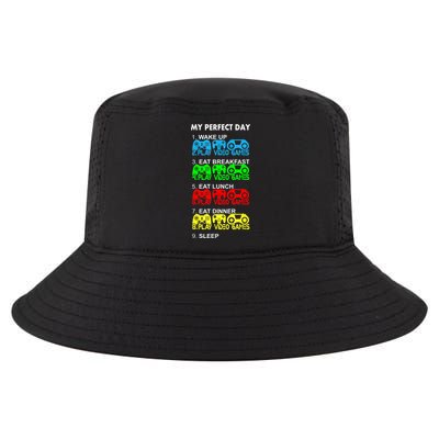 Gamer S.hirt Funny Perfect Day Video Games Love Gaming Cool Comfort Performance Bucket Hat