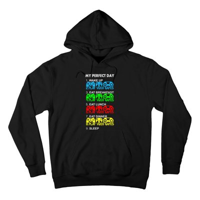 Gamer S.hirt Funny Perfect Day Video Games Love Gaming Hoodie